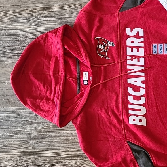 NFL Tampa Bay Buccaneers Hooded Sweatshirt Size Large - Picture 2 of 5